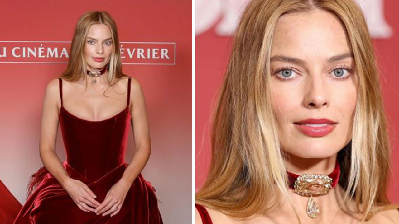 Margot Robbie Paris’te 100 karatlık elmas şovuyla göz kamaştırdı