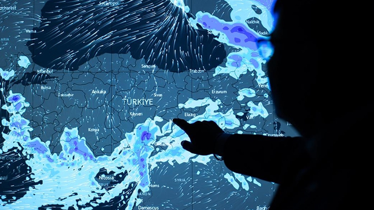 Meteoroloji'den kuvvetli yağış ve rüzgar uyarısı