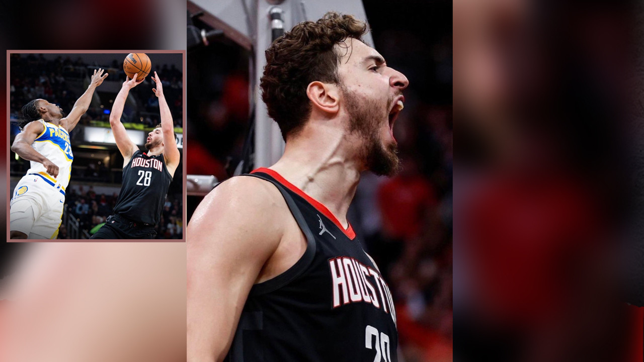 Alperen Şengün 39 sayıyla rekor kırdı: Houston, Indiana'yı yendi