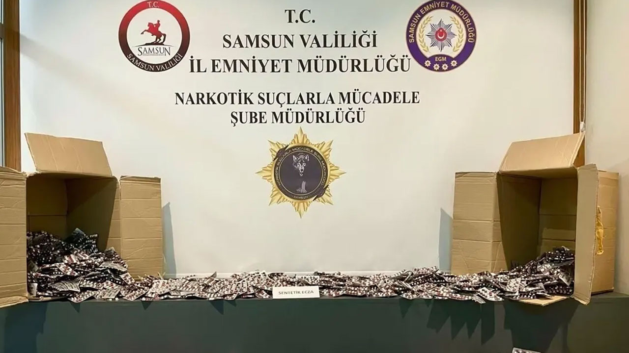 Samsun’da uyuşturucu operasyonu
