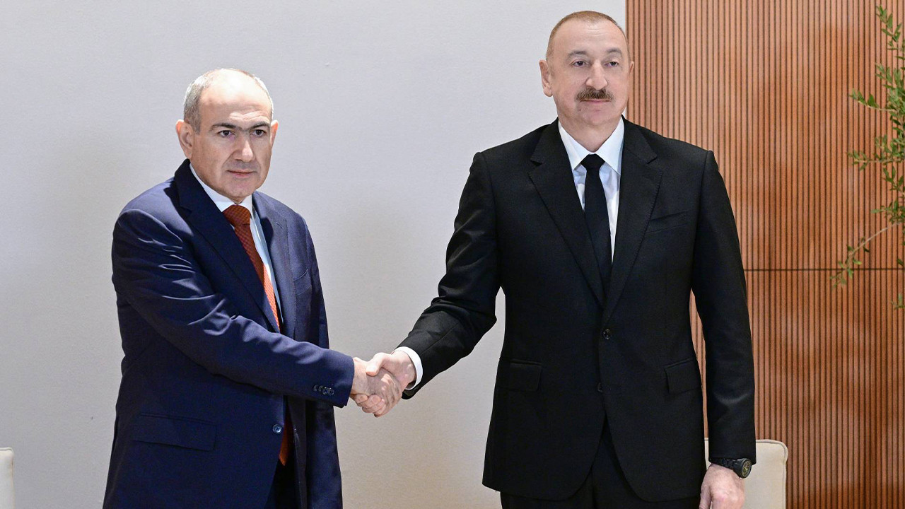 Aliyev ve Paşinyan'dan barış ve ekonomik iş birliği vurgusu
