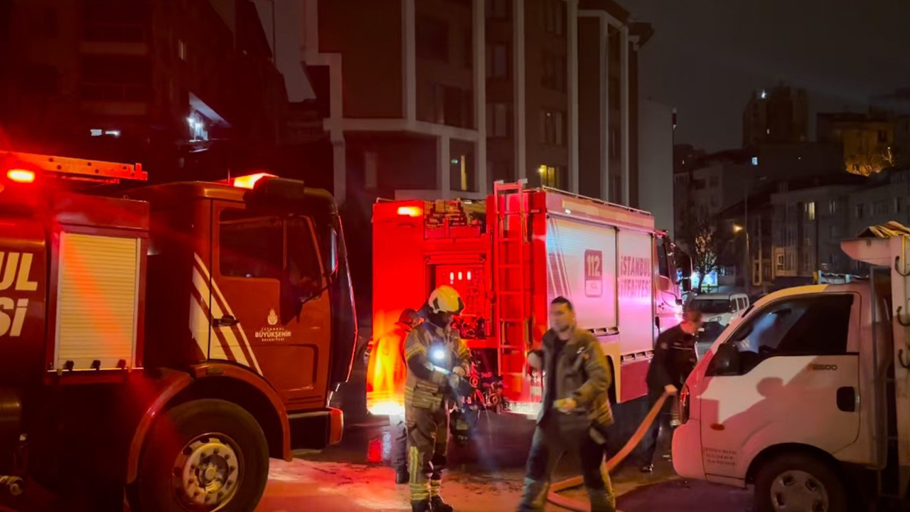 Metruk binada şüpheli yangın... Ateşe verip kaçtılar