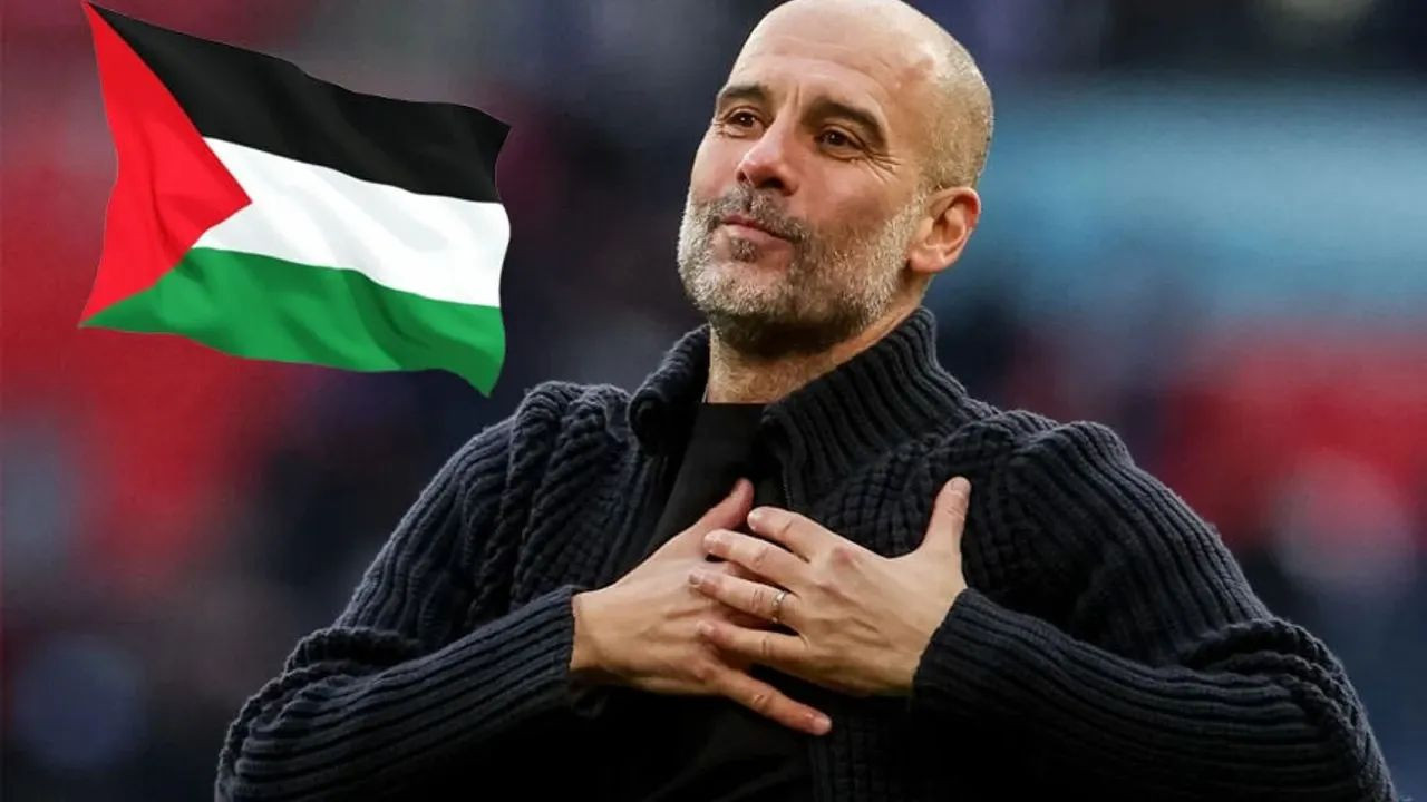 Pep Guardiola'dan basın toplantısında Flistin çıkışı: ‘Bu görüntüleri görünce zaman canım yanıyor’