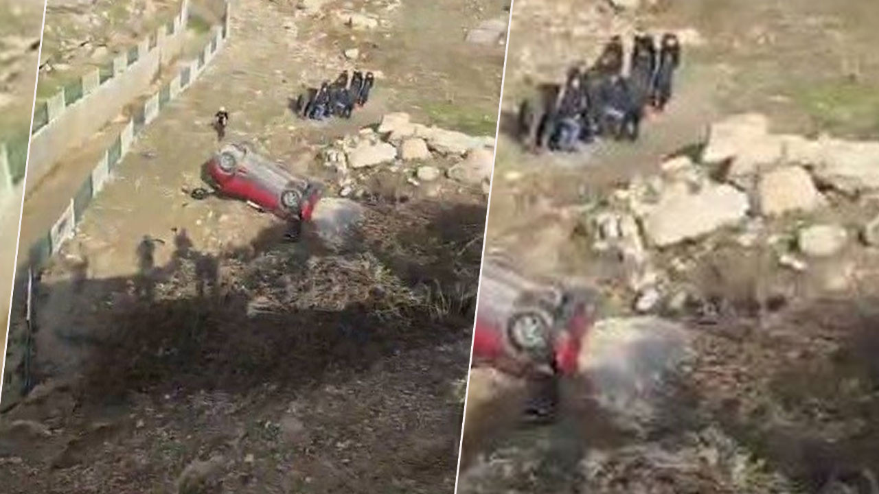 Şırnak’ta kontrolden çıkan otomobil şarampole uçtu