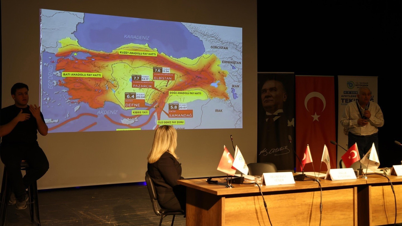 Afetlere dayanıklı bir Tekirdağ için ortak akıl buluşması