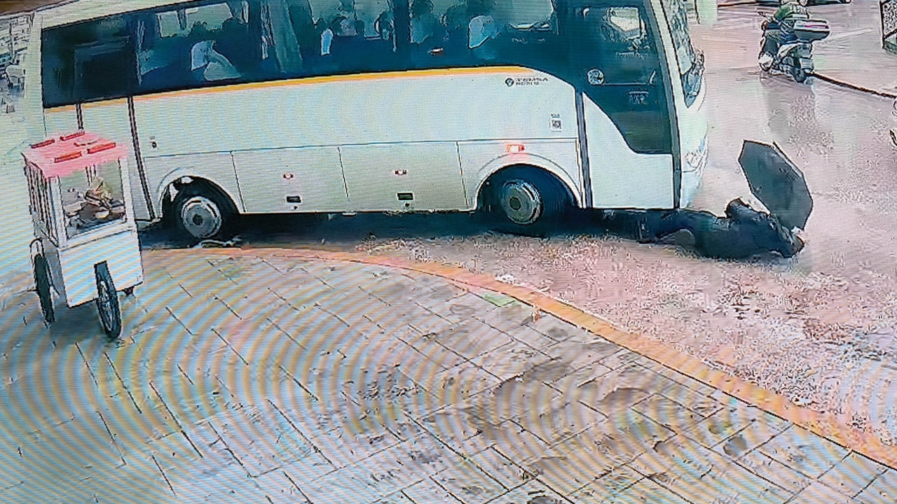 Edirne’de aynı gün iki farklı kaza: Öğrenci servisi kadını metrelerce sürükledi