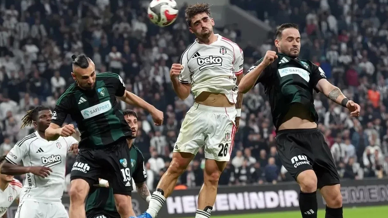 Ziraat Türkiye Kupası'nda Kocaelispor - Beşiktaş maçı...