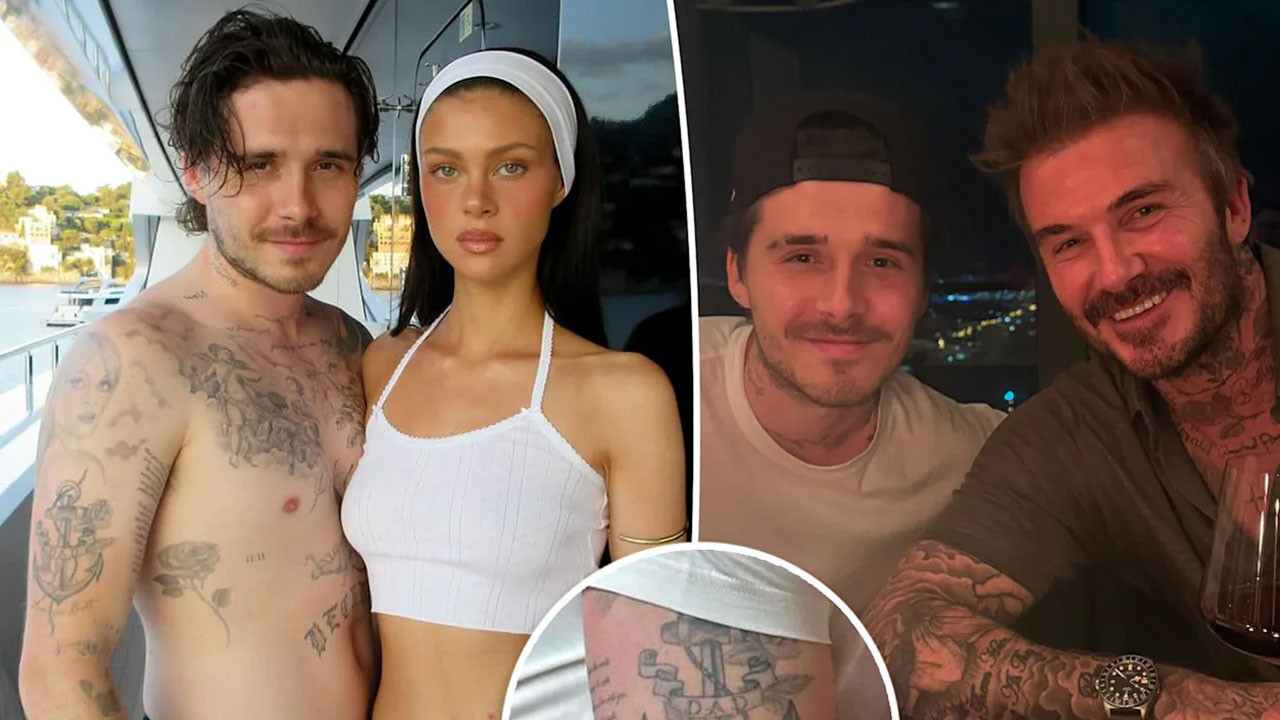 Backham ailesinde krizde yeni perde: Brooklyn Backham babası için yaptırdığı dövmeyi sildi