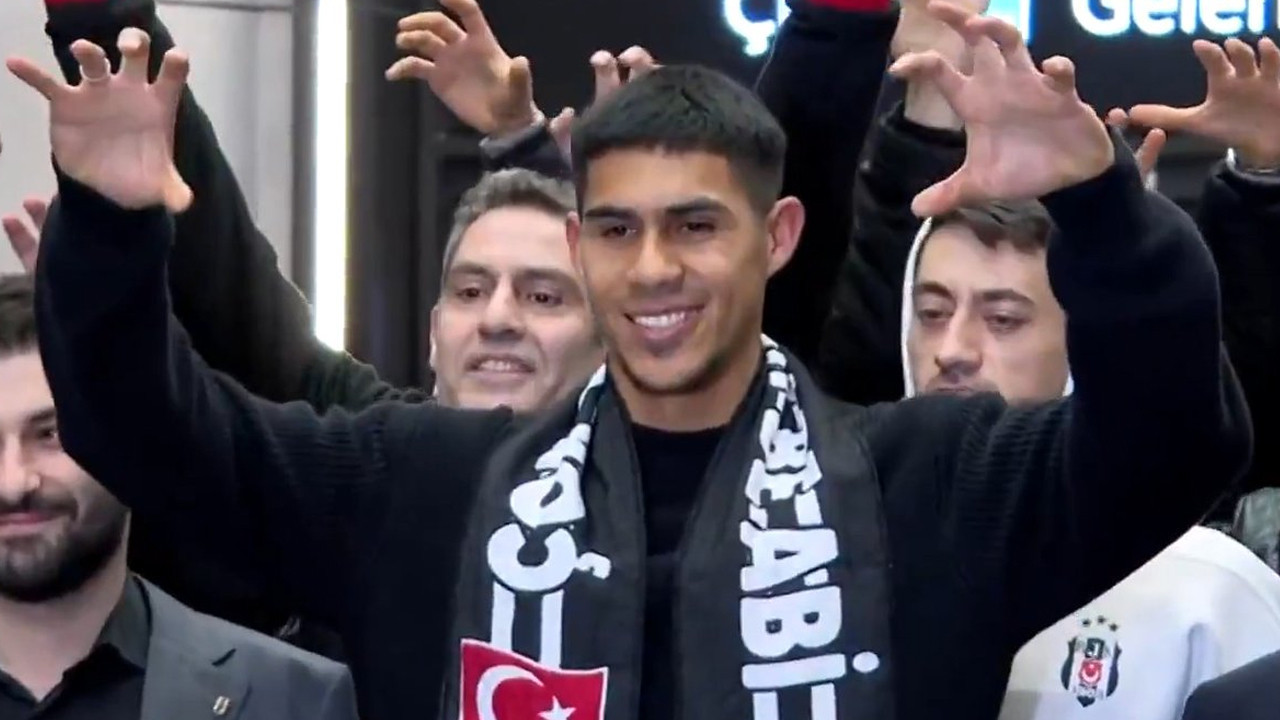Beşiktaş'ın yeni transferi Devis Vasquez İstanbul'da