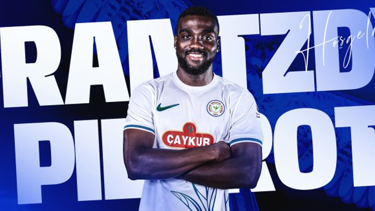 Çaykur Rizespor Frantzdy Pierrot transferini resmen duyurdu