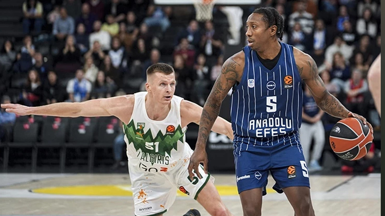 EuroLeague’de zafer bizim: Anadolu Efes, Zalgiris’i yendi