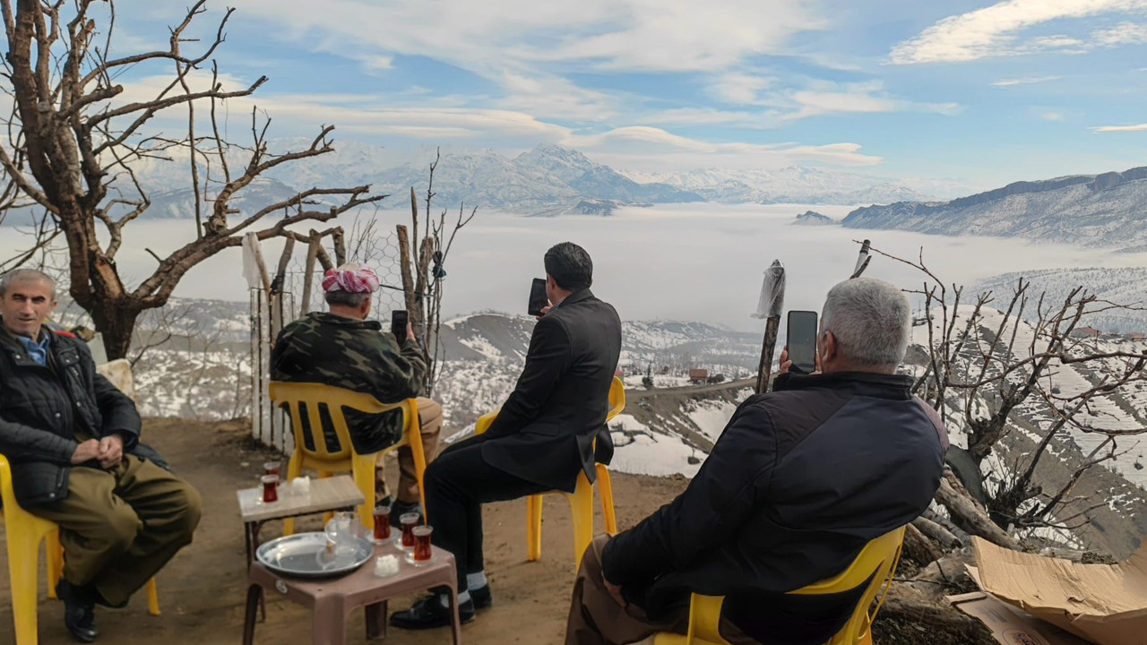 Pierre Loti'yi aratmadı: Hakkari'de bulutların altında gizlenen ilçe