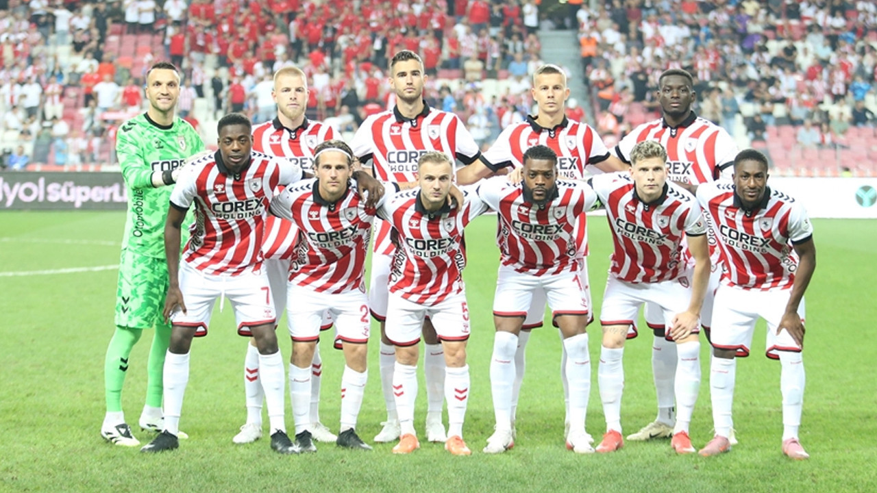 Samsunspor'un Konferans Ligi kadrosu belli oldu...