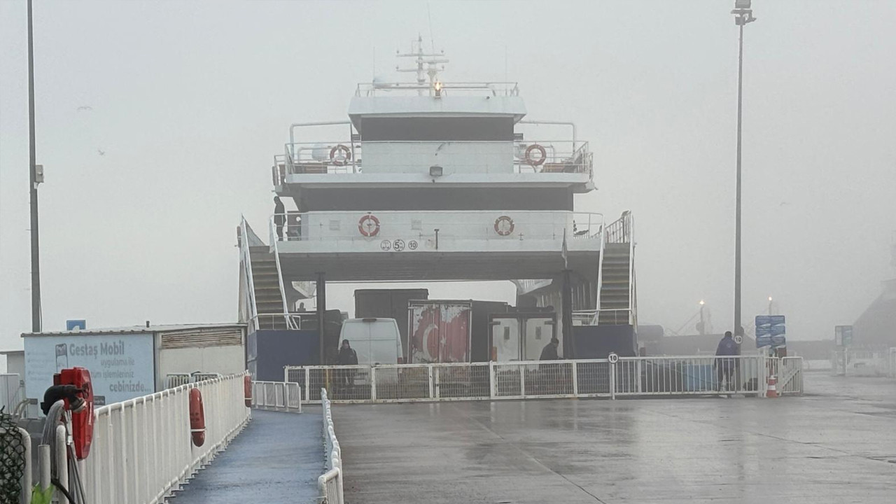 Sis görüş mesafesini sıfırladı: Transit gemilere çift yönlü kapatıldı