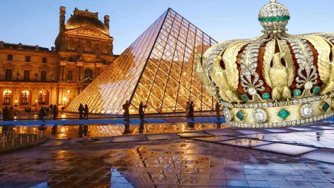Tarihin en ağır darbesi: Louvre soygununda hasar gören Napolyon tacı görüntülendi