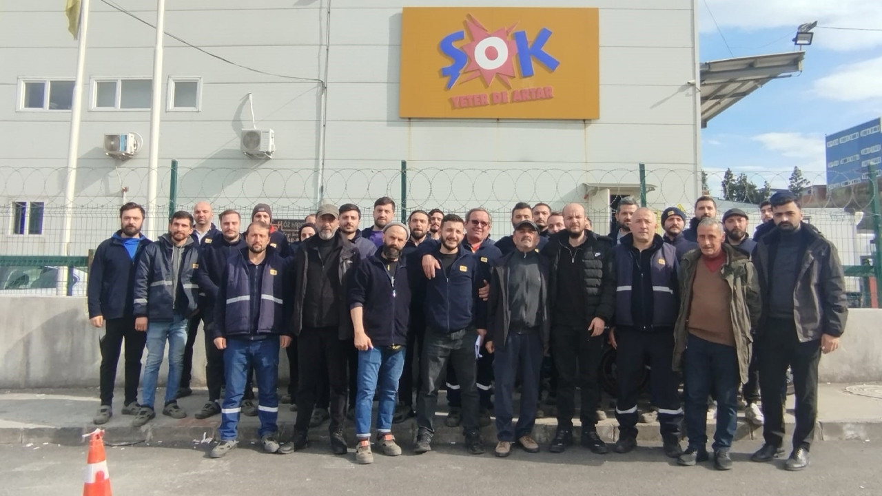 Trabzon’da ŞOK Market depo işçileri iş bıraktı: “Bu düzeni kabul etmiyoruz”