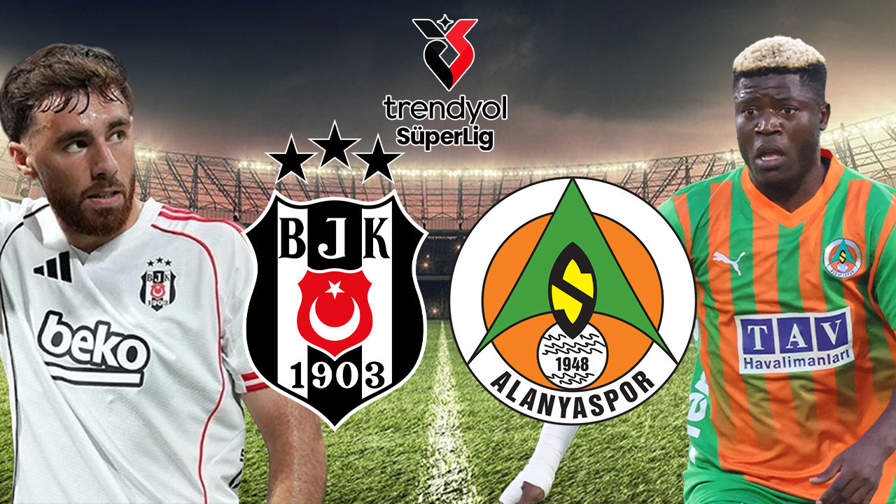 Beşiktaş-Alanyaspor maçının ilk 11’leri belli oldu