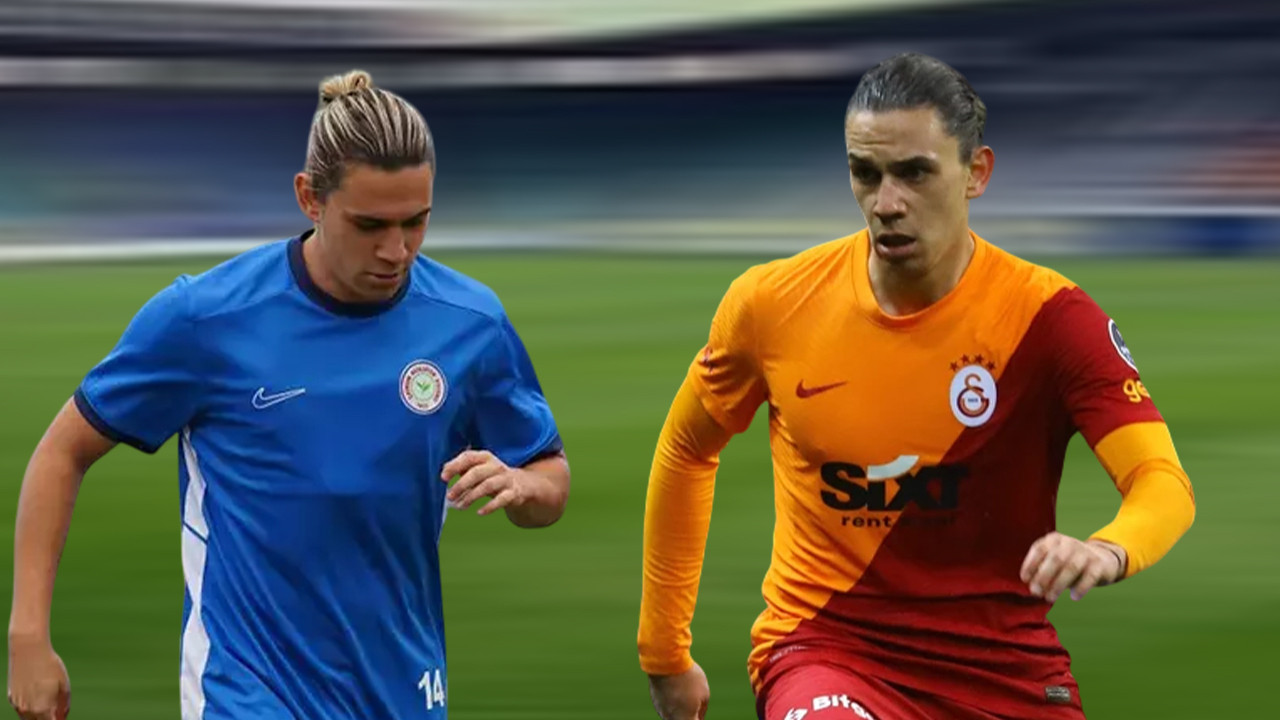 Çaykur Rizespor'da Taylan Antalyalı, Galatasaray karşısında ilk 11'de