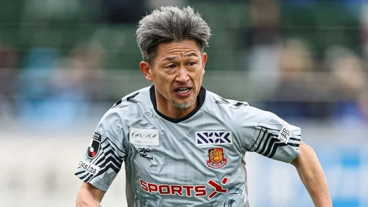 Kazuyoshi Miura'nın durmaya niyeti yok: 58 yaşında yeni takımıyla sahada