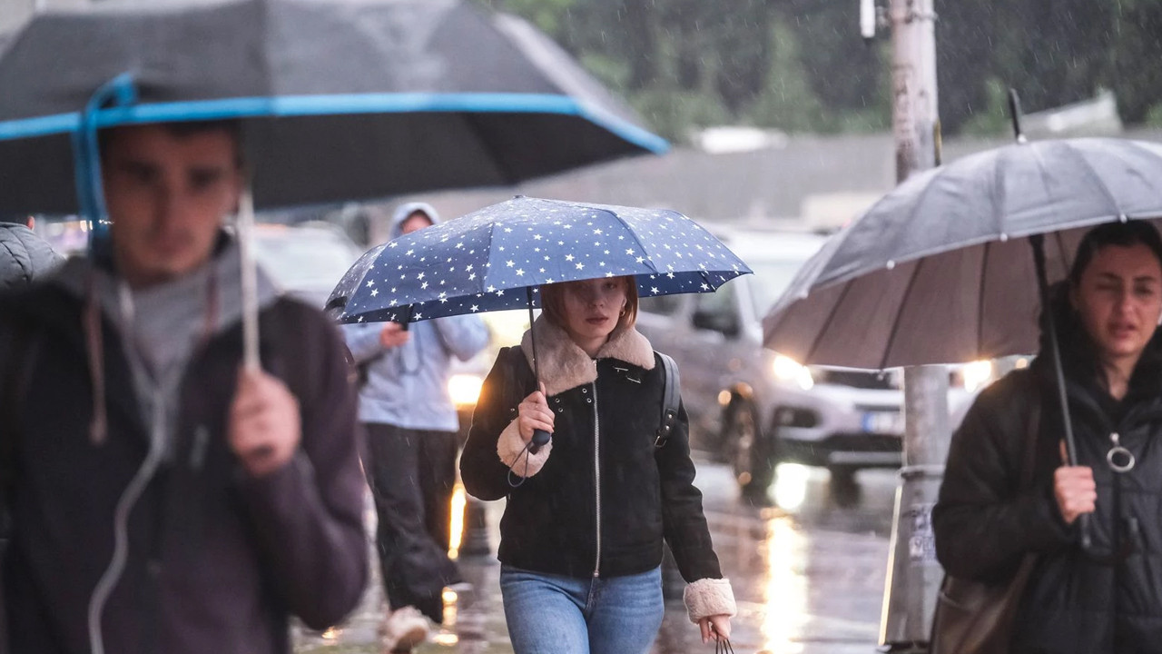 Meteoroloji'den kuvvetli yağış uyarısı