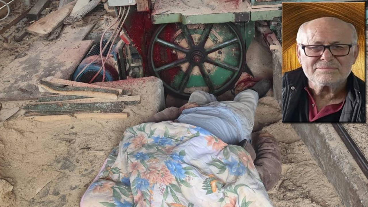 Başı şerit testereye sıkıştı... Yaşlı adam feci şekilde can verdi