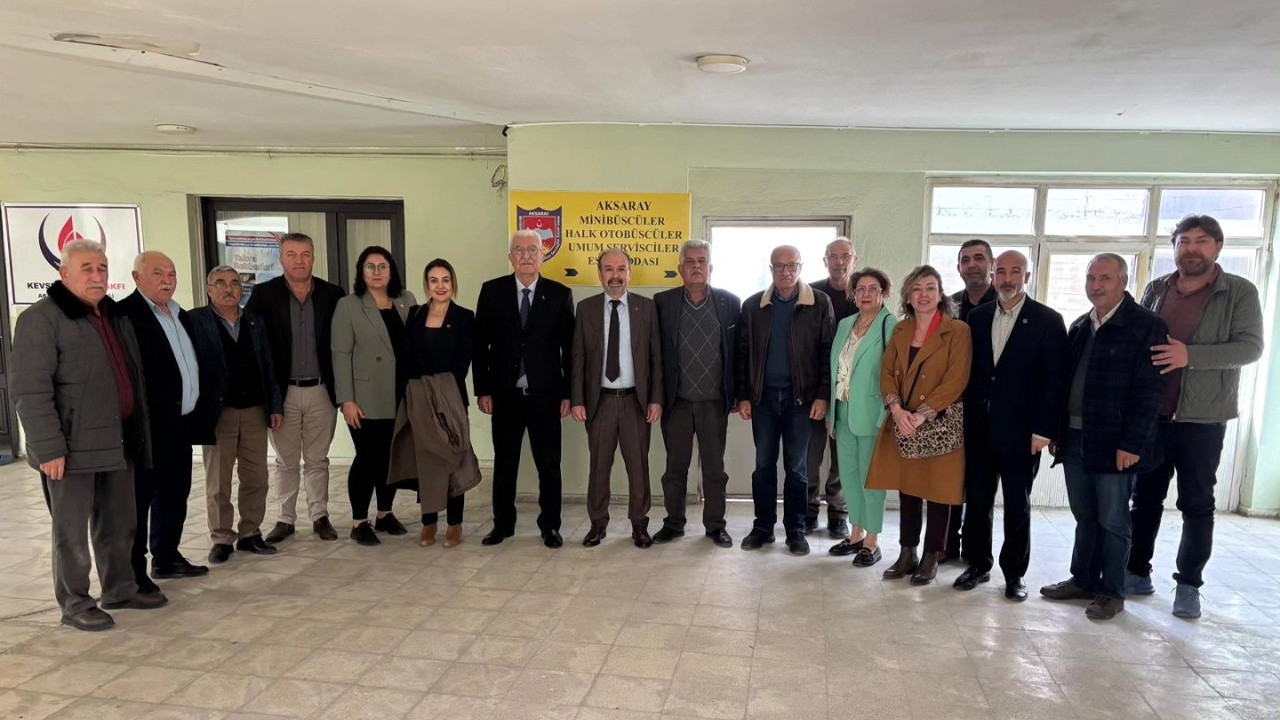 CHP Aksaray’dan esnaf ve emek cephesine çıkarma