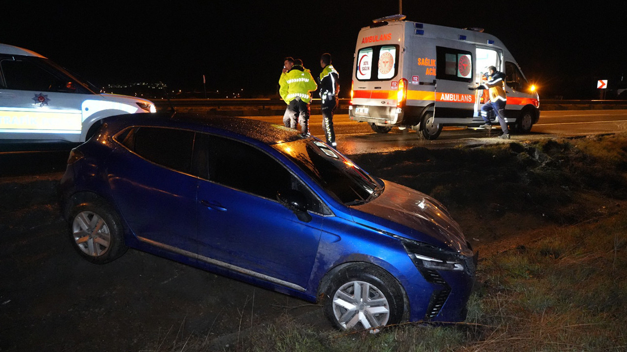 Kaza yapan sürücü kayıplara karıştı