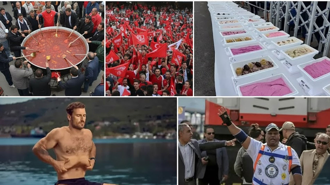2025’e damga vuran ilginç Guinness rekorları: Türkiye de listede