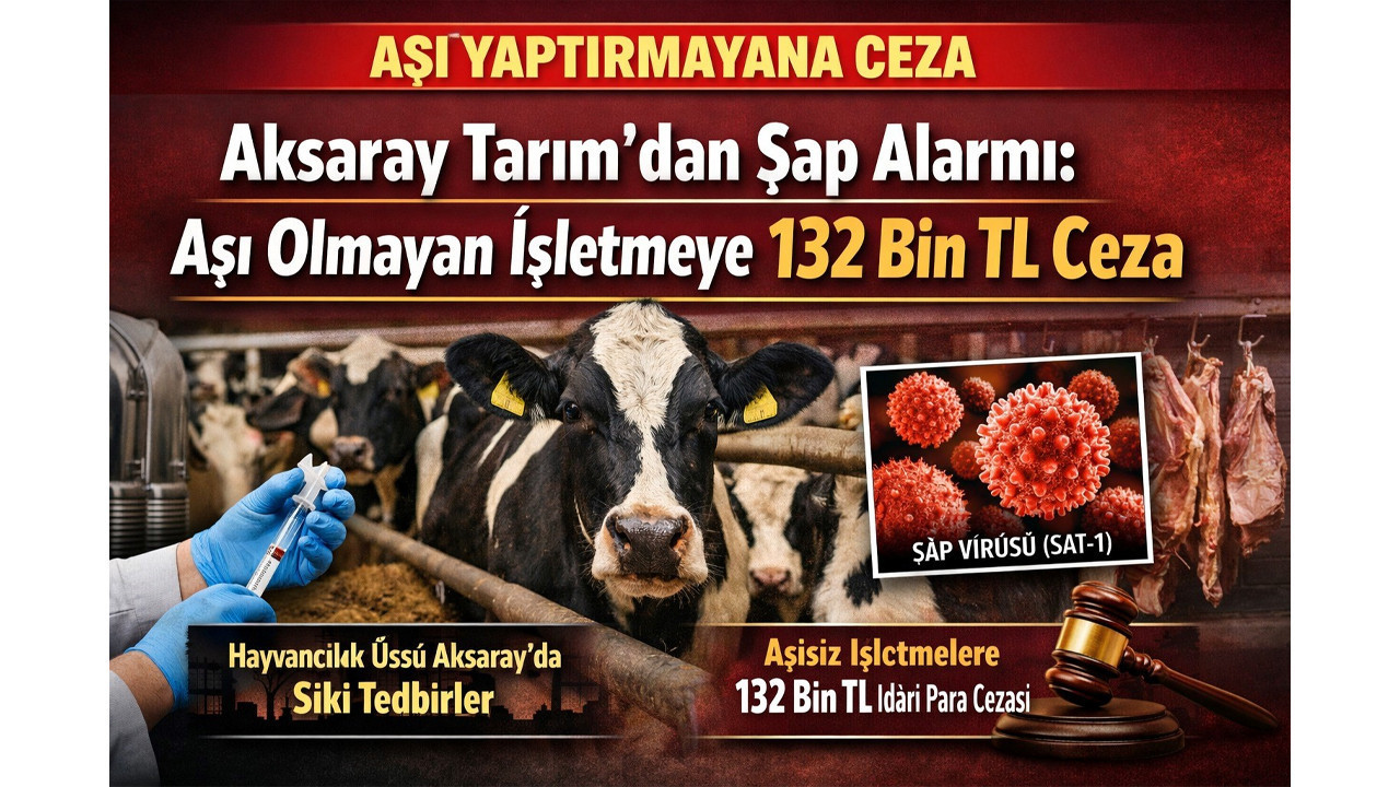 Aşı yaptırmayana ceza