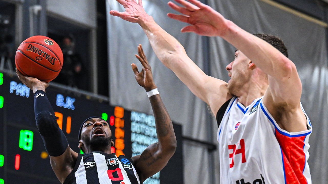 Beşiktaş Panionios'a karşı 40 sayı farkla gövde gösterisi yaptı