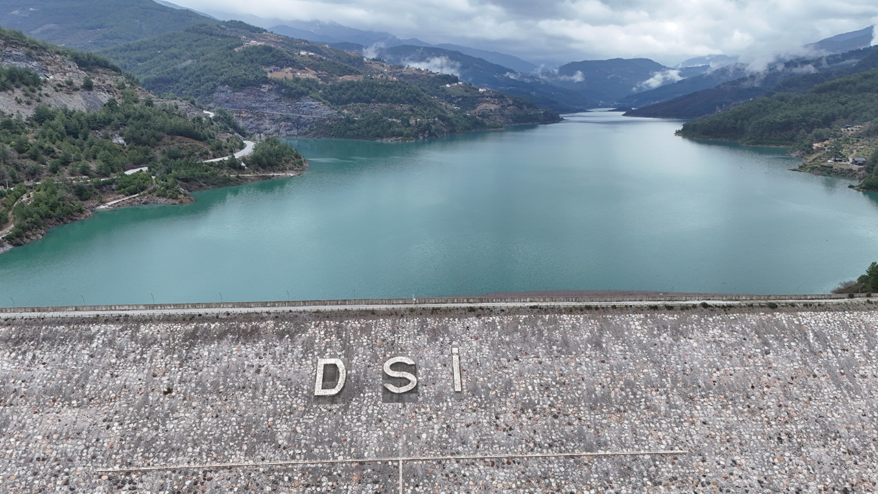 Dim Barajı'dan su tahliye edildi