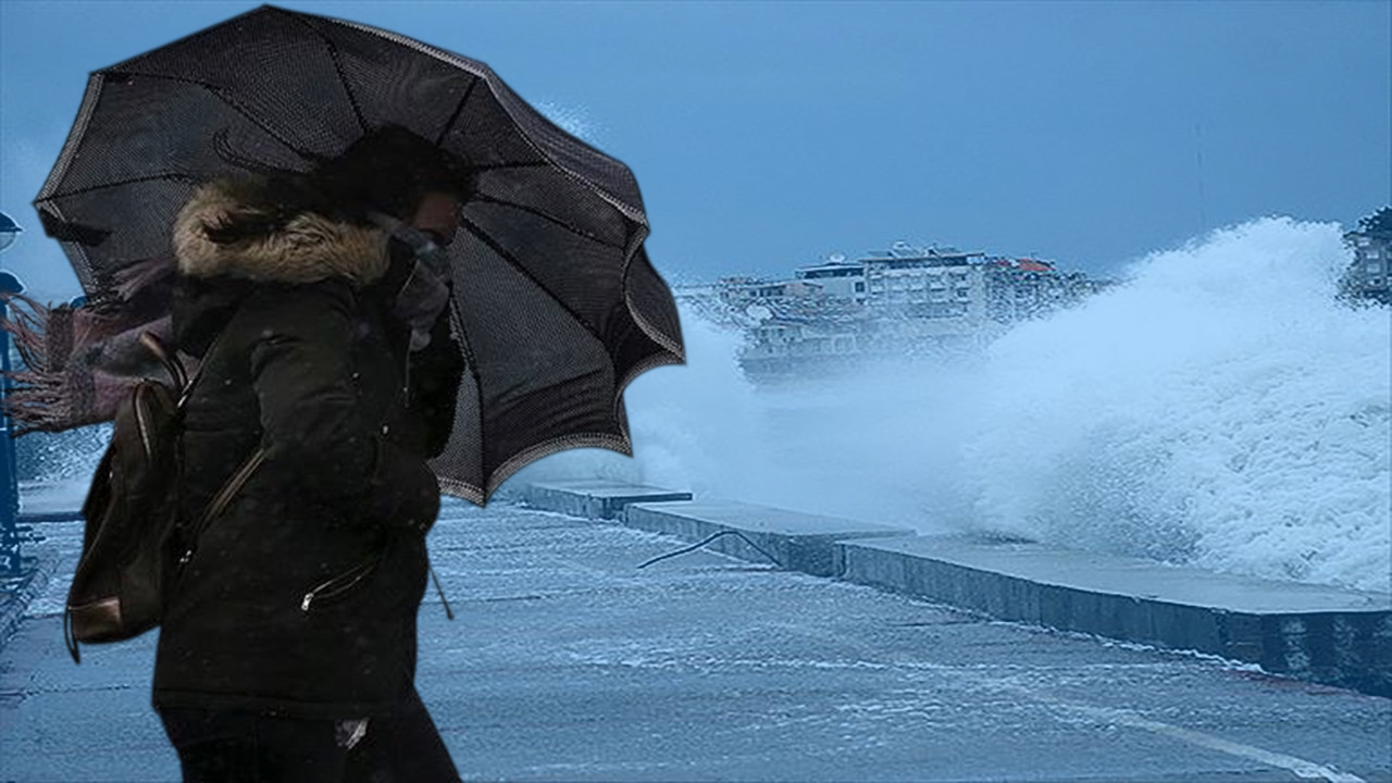 Meteoroloji’den yeni uyarı: 8 kuvvetinde fırtına geliyor… Dışarı çıkacaklar dikkat