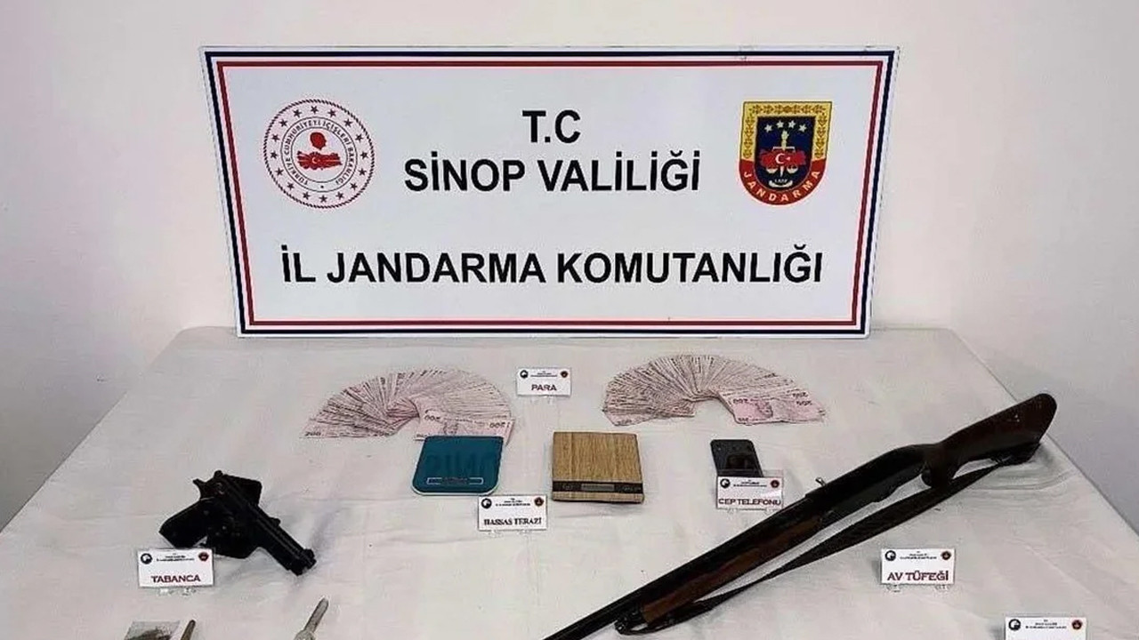 Sinop’ta uyuşturucu operasyonu: 3 gözaltı