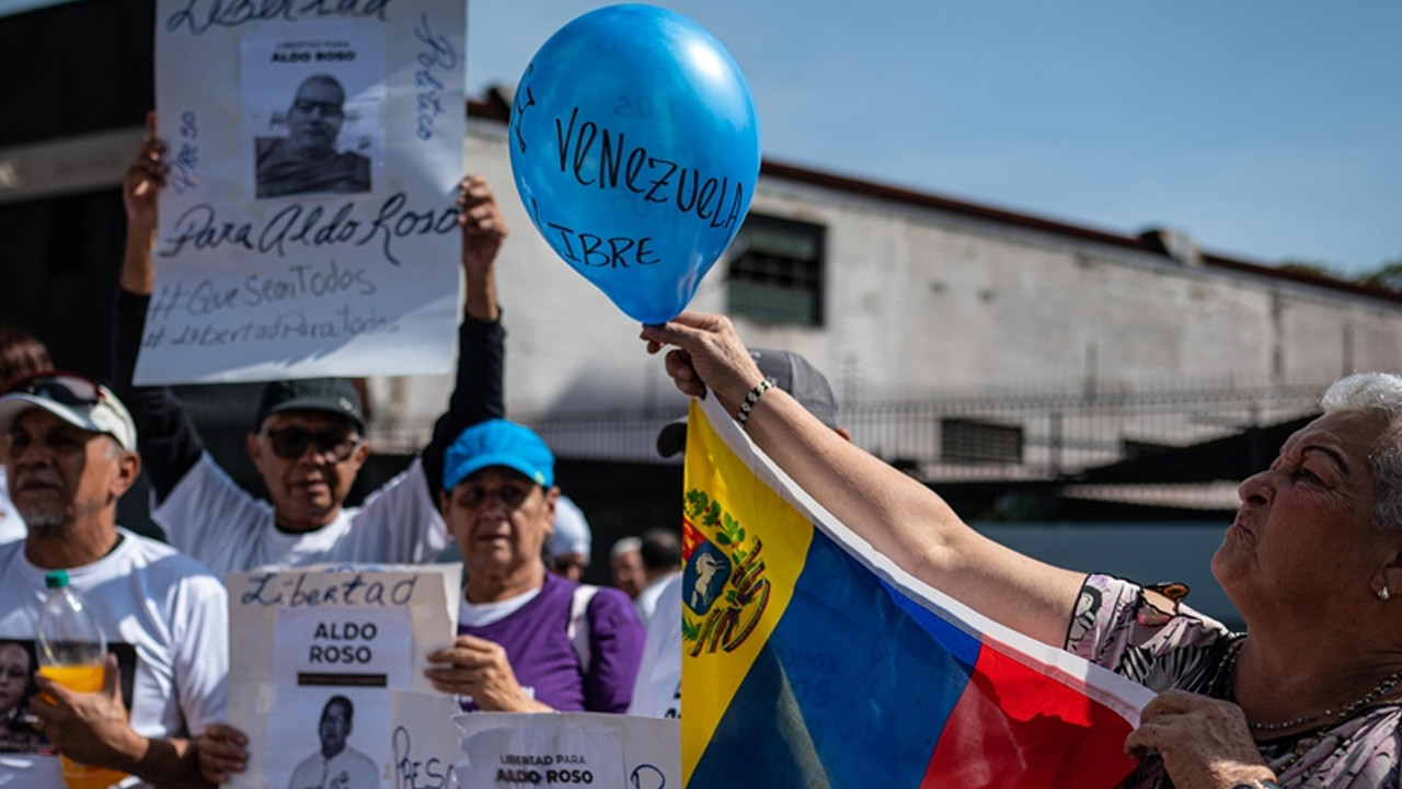 Venezuela'da siyasi tutuklular serbest bırakılıyor
