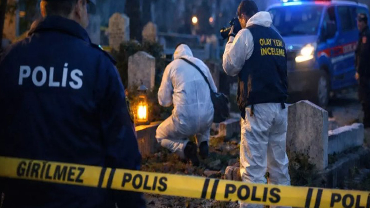 Kahramanmaraş'ta mezarlıkta bir kadın cesedi bulundu: İple boğarak öldürmüş