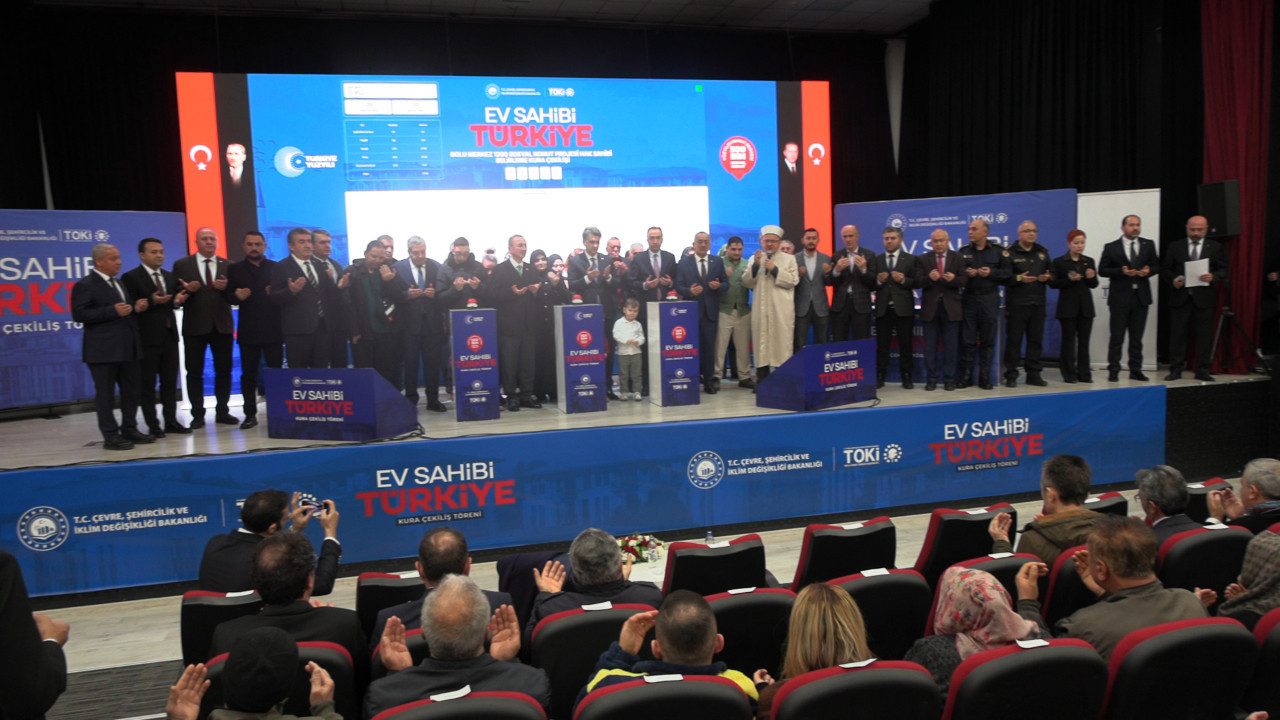 500 bin sosyal konut projesi: Bolu TOKİ Kura sonuçları açıklandı