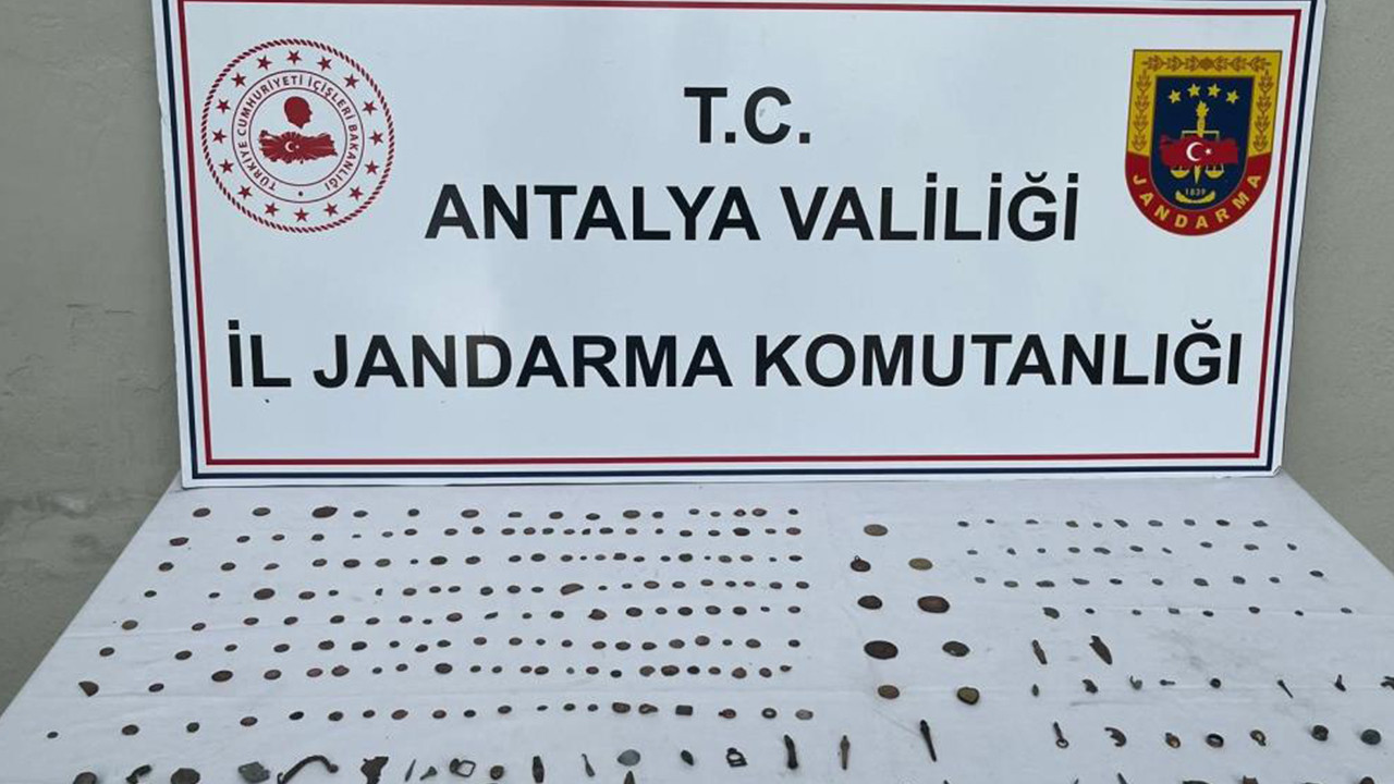 Antalya'da operasyon: Tam 281 tane