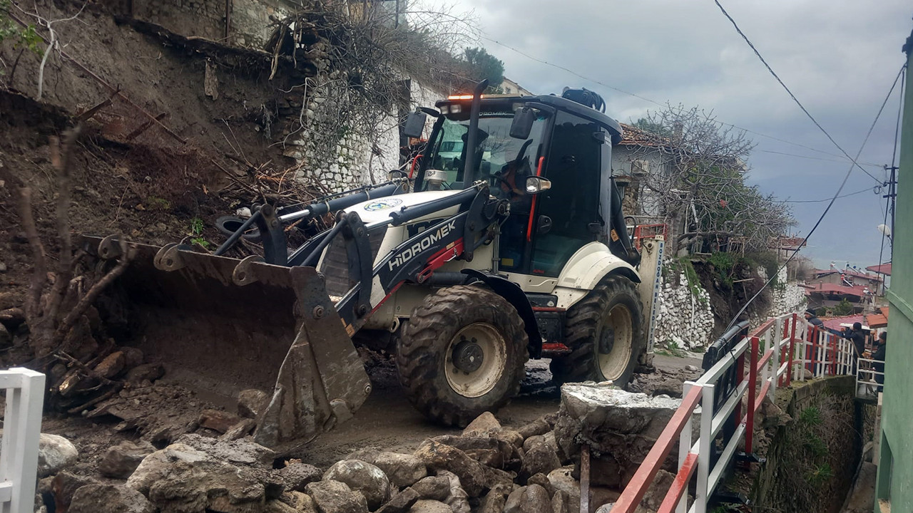 Aydın'da sağanak etkili oldu