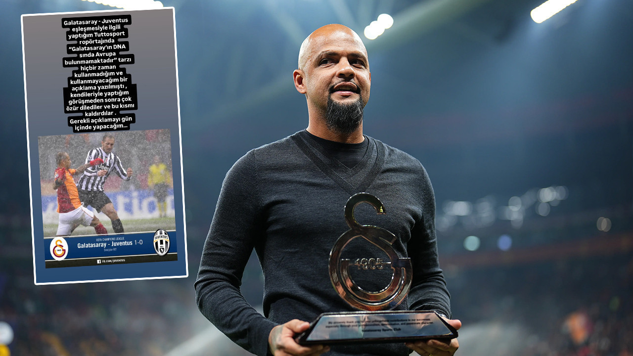 Felipe Melo Galatasaray taraftarının tepkisini çeken açıklamayı yalanladı