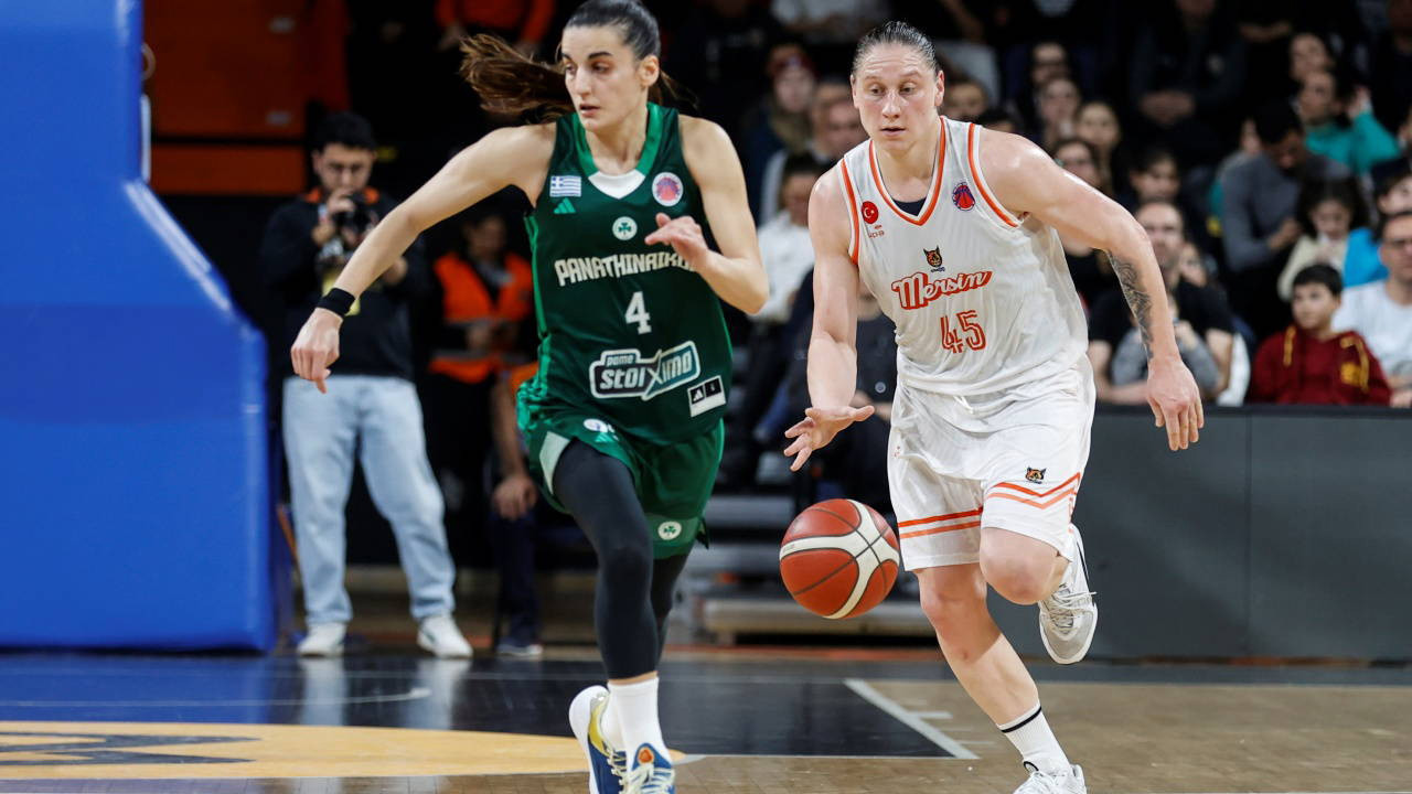 Panathinaikos'u deviren ÇBK Mersin yarı finalde...