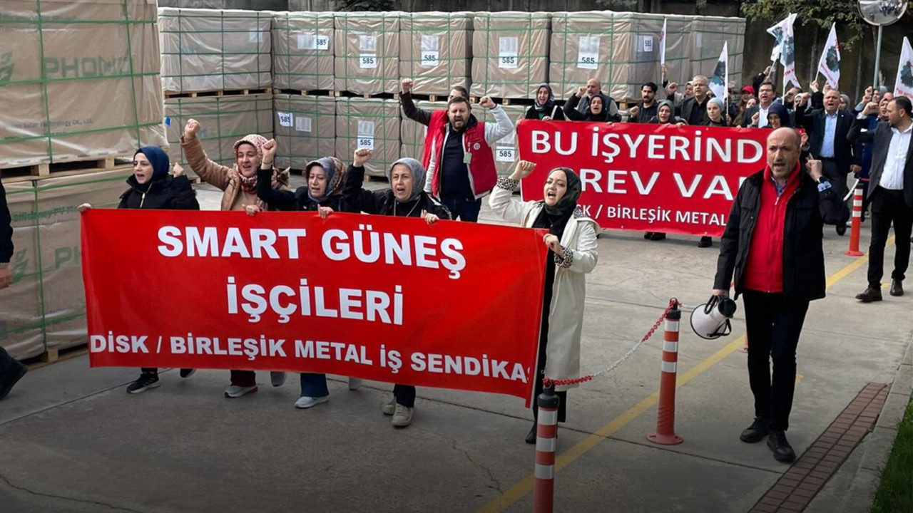 Smart Solar’da 114 günlük grev zaferle bitti: Yüzde 50 zam, 44 işçi geri dönüyor