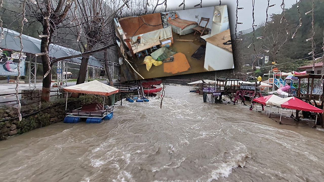 Antalya ve Muğla’da sel kabusu… Evler ve iş yerlerini su bastı