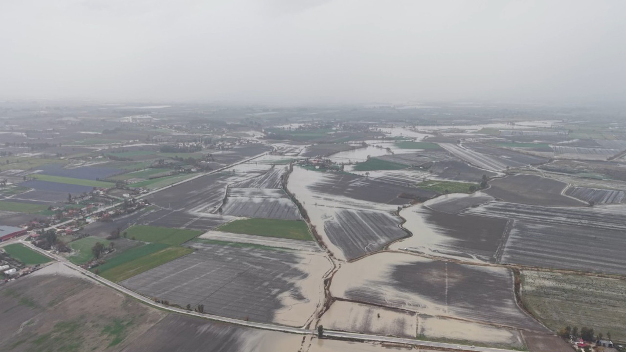Osmaniye'de sağanak tarım arazilerini vurdu