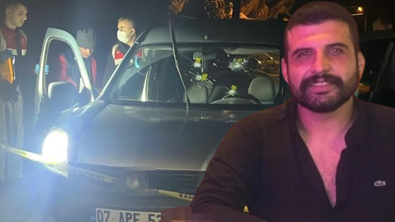 Seyir halindeki aracında infaz edildi... Antalya'da kanlı hesaplaşma