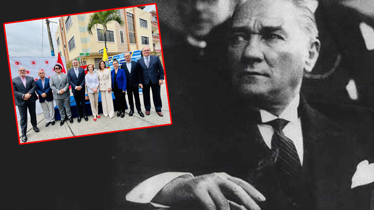 Türkiye’de 11 bin 741 kilometre uzakta Atatürk Sokağı açıldı