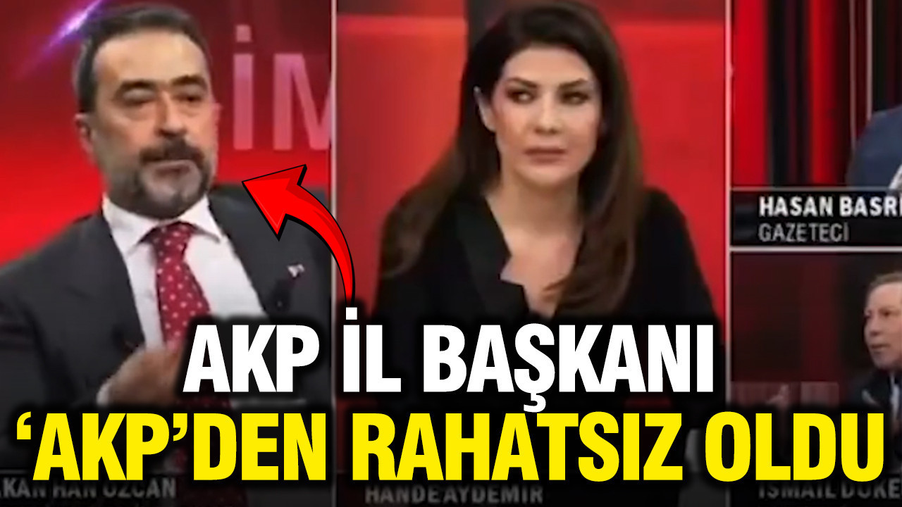 AKP Ankara İl Başkanı, "AKP"den rahatsız oldu