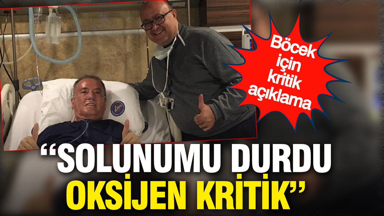 Muhittin Böcek'in sağlık durumu hakkında tedirgin eden açıklama: Solunumu durdu, oksijen yetersiz