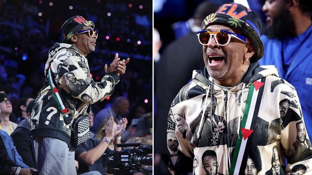 All-Star’da Filistin mesajı: Spike Lee’nin çantası gündem oldu