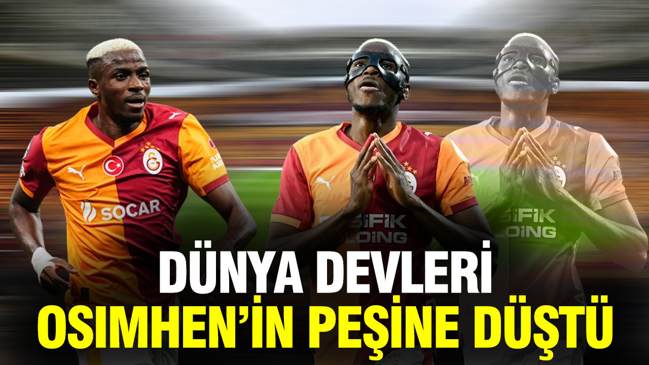 Ayrılık ihtimali gündemde: Osimhen için dünya devleri sıraya girdi