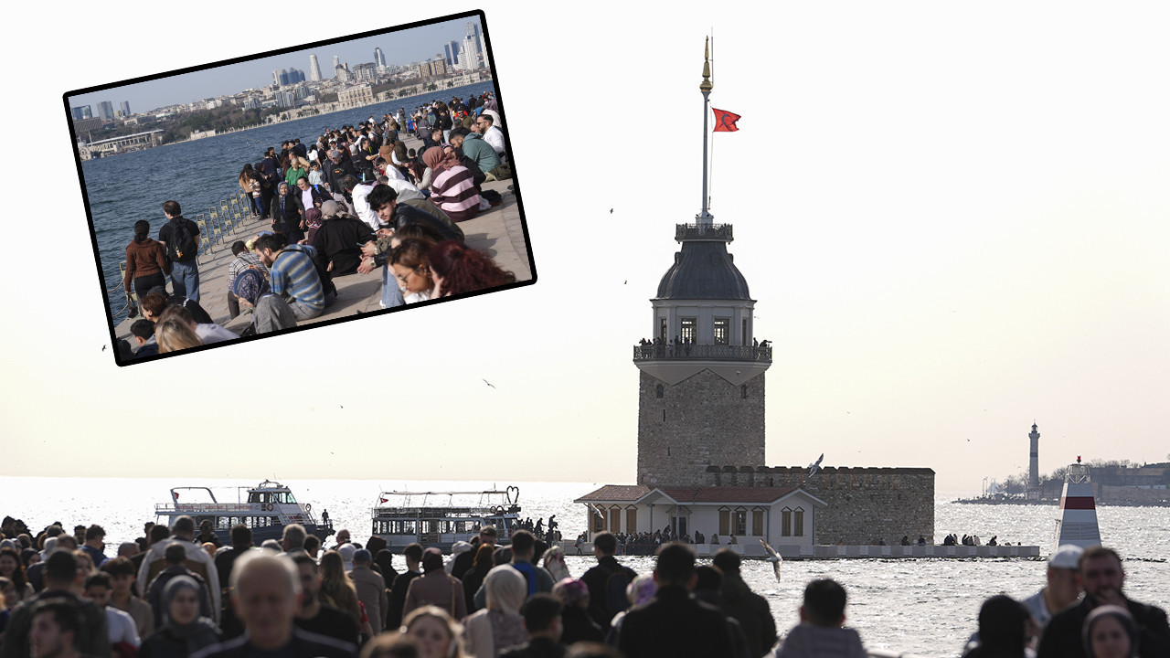 Kış ortasında yaz havası: İstanbullular sahillere ve denize akın etti